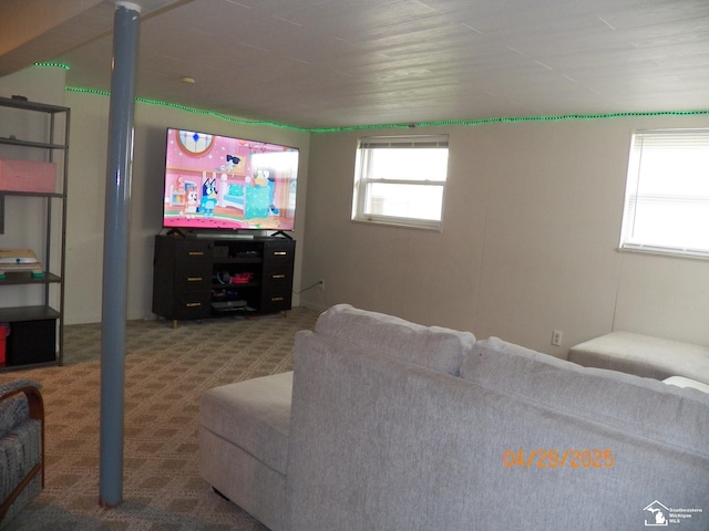 7303 Cranbrook Dr, Lambertville, MI 48144 - view of carpeted living area