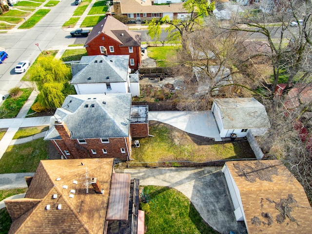 19319 Pennington Dr, Detroit, MI 48221 - drone / aerial view featuring a residential view