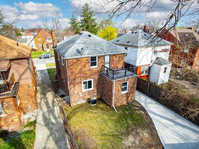 19319 Pennington Dr, Detroit, MI 48221 - exterior space with a residential view