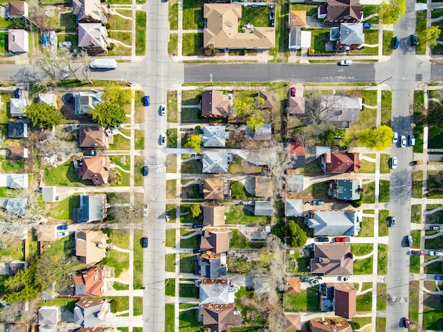 19319 Pennington Dr, Detroit, MI 48221 - bird's eye view with a residential view
