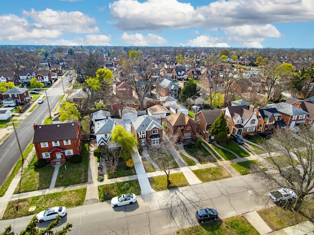 19319 Pennington Dr, Detroit, MI 48221 - aerial view with a residential view