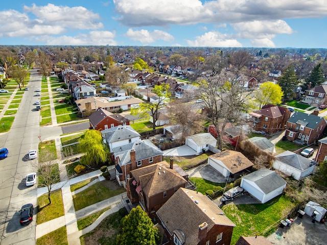19319 Pennington Dr, Detroit, MI 48221 - bird's eye view with a residential view