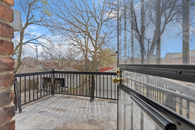 19319 Pennington Dr, Detroit, MI 48221 - wooden terrace with a gate