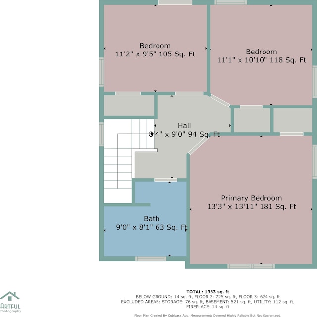 19319 Pennington Dr, Detroit, MI 48221 - floor plan