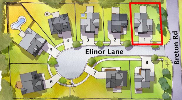 2359 Elinor Ln SE, East Grand Rapids, MI 49506 - map