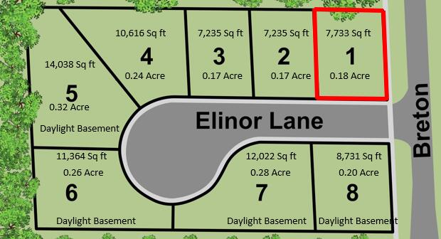 2359 Elinor Ln SE, East Grand Rapids, MI 49506 - map