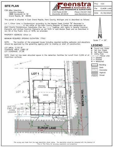 2359 Elinor Ln SE, East Grand Rapids, MI 49506 - map