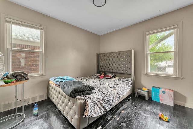 14424 Edmore Dr, Detroit, MI 48205 - bedroom with visible vents, baseboards, and wood finished floors