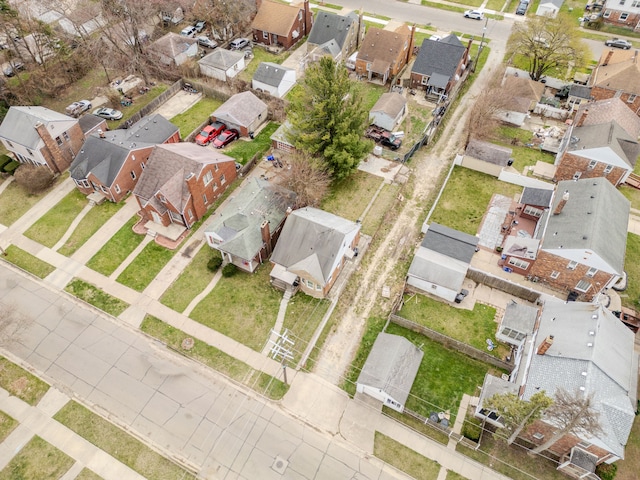 14424 Edmore Dr, Detroit, MI 48205 - drone / aerial view with a residential view