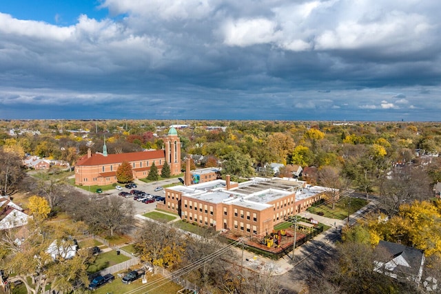 14424 Edmore Dr, Detroit, MI 48205 - bird's eye view