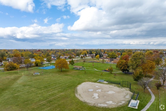 14424 Edmore Dr, Detroit, MI 48205 - birds eye view of property