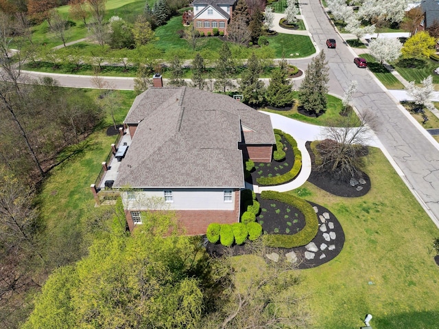 drone / aerial view
