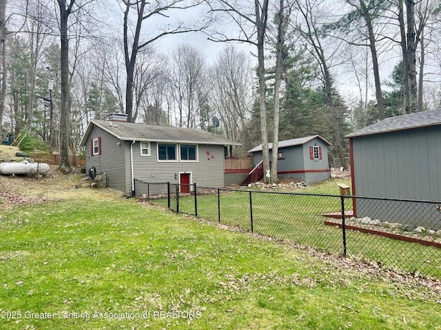 17669 Lake Dr, Barryton, MI 49305 - view of front of property