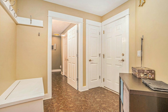 1332 Fluorite Ave, Zeeland, MI 49464 - hallway featuring dark floors