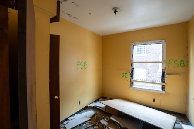 view of empty room