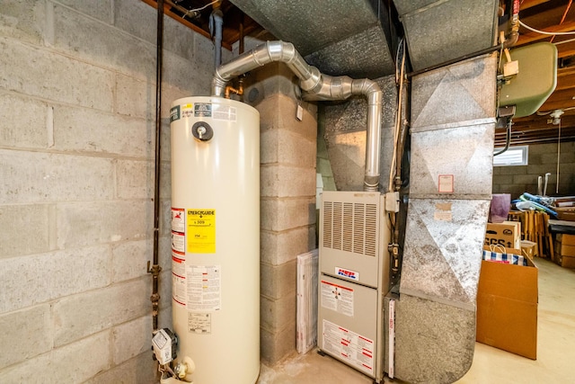 1601 Barbara Ann Dr, Stevensville, MI 49127 - utilities featuring gas water heater