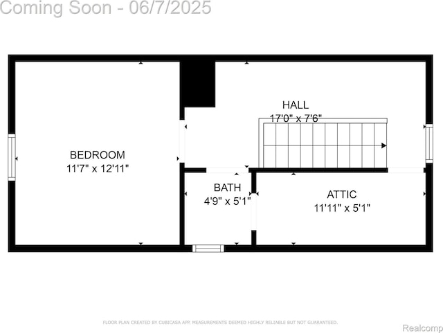 3018 W Dartmouth St, Flint, MI 48504 - floor plan / room layout