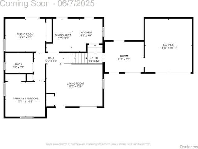 3018 W Dartmouth St, Flint, MI 48504 - home floor plan