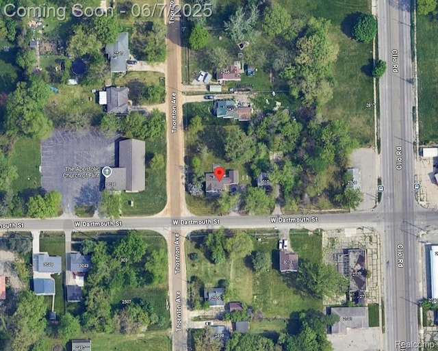 3018 W Dartmouth St, Flint, MI 48504 - aerial map of property and surrounding area