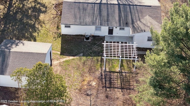 aerial view