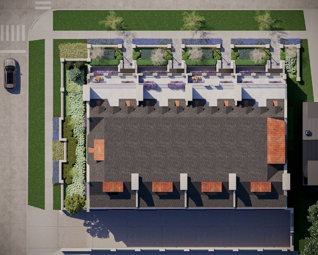 bird's eye view