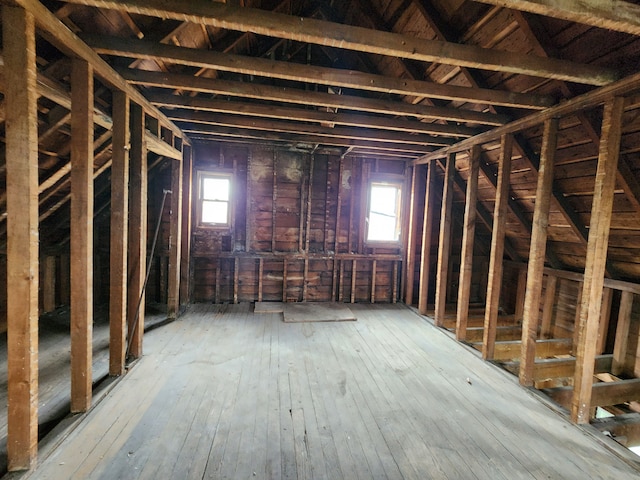 6419 Roosevelt St, Detroit, MI 48208 - view of attic