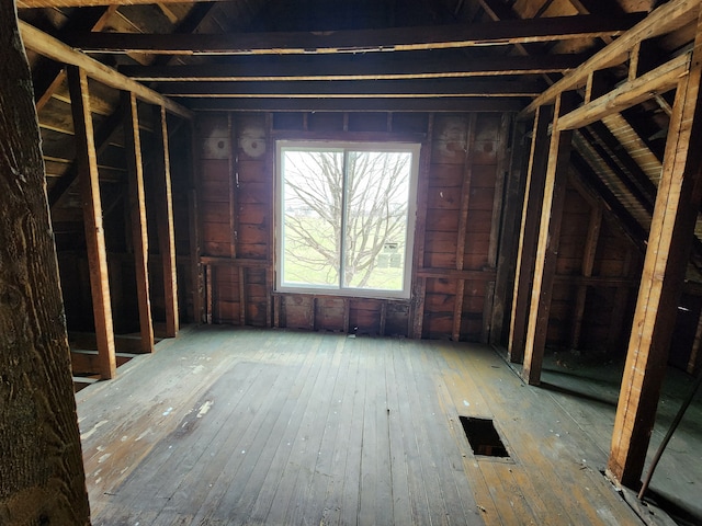 6419 Roosevelt St, Detroit, MI 48208 - unfinished attic with visible vents