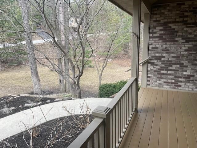 view of deck