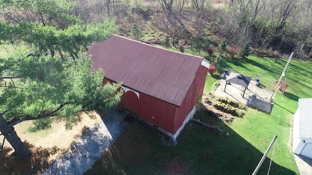 drone / aerial view