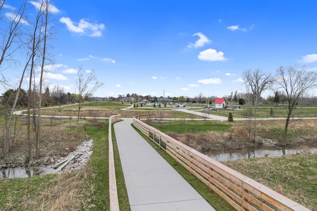 view of property's community