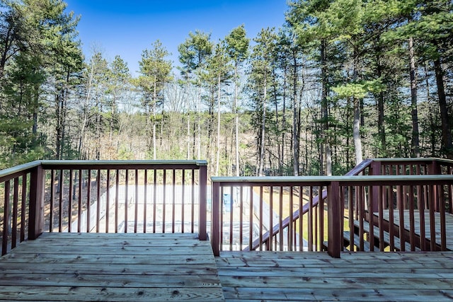 view of deck