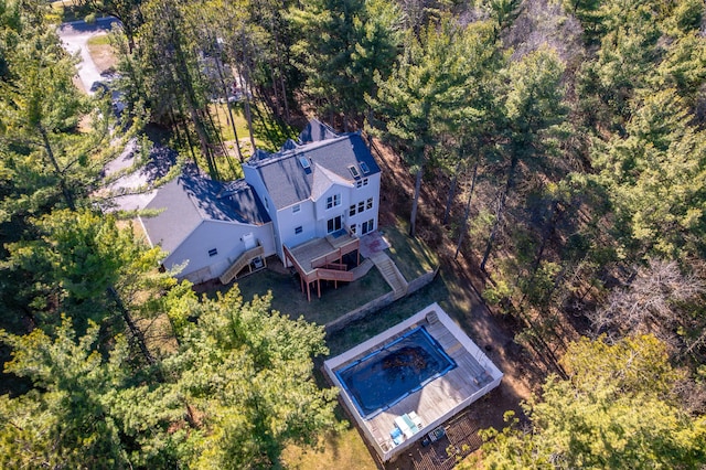 drone / aerial view