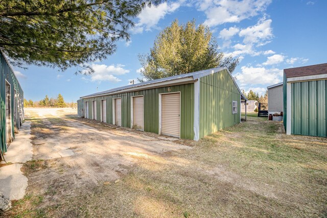 10269 30th Ave, Evart, MI 49631 - view of garage