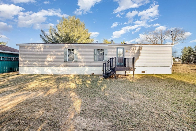 10269 30th Ave, Evart, MI 49631 - view of front of property with a front yard