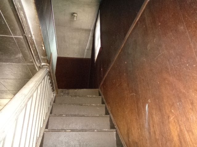 view of stairway