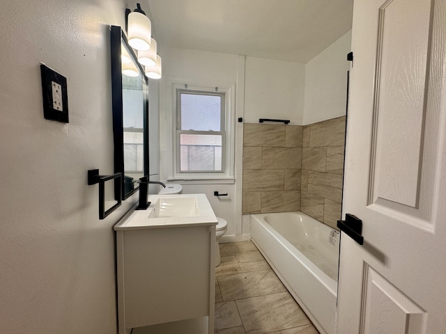 15241 Seymour St, Detroit, MI 48205 - bathroom with toilet and vanity