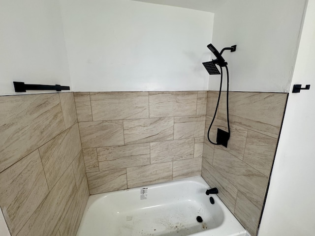 15241 Seymour St, Detroit, MI 48205 - bathroom featuring tub / shower combination