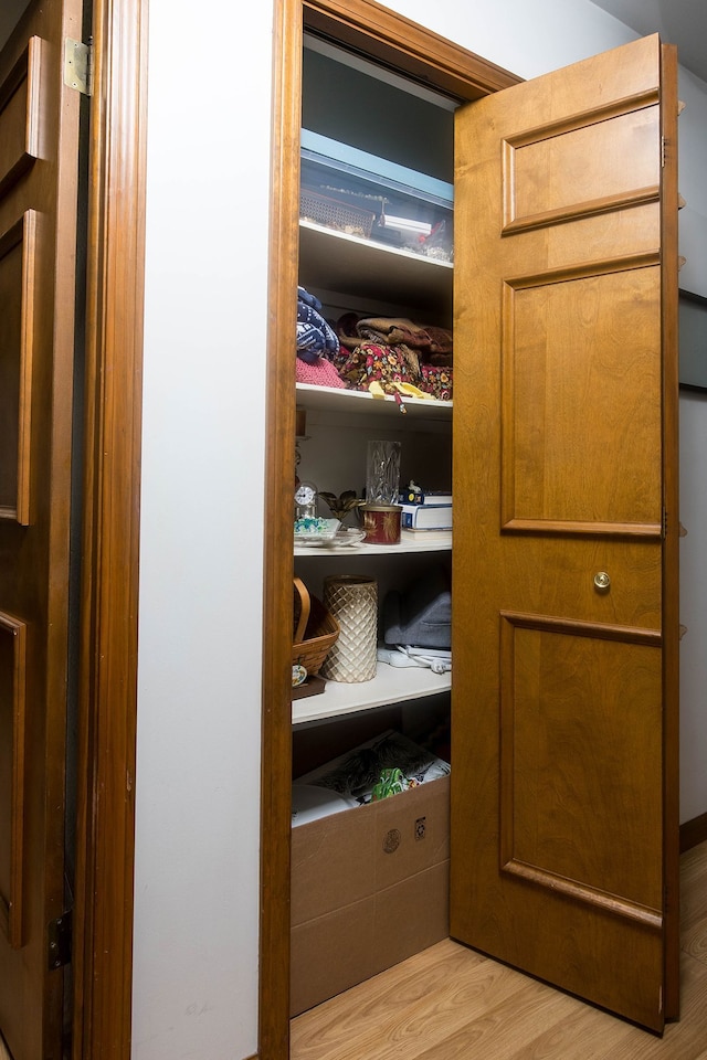 view of closet