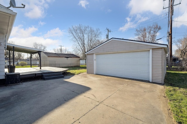 35333 Stellwagen St, Wayne, MI 48184 - view of detached garage