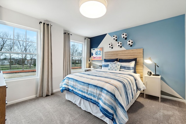 14331 Old Oak Trl, Van Buren, MI 48111 - carpeted bedroom featuring baseboards