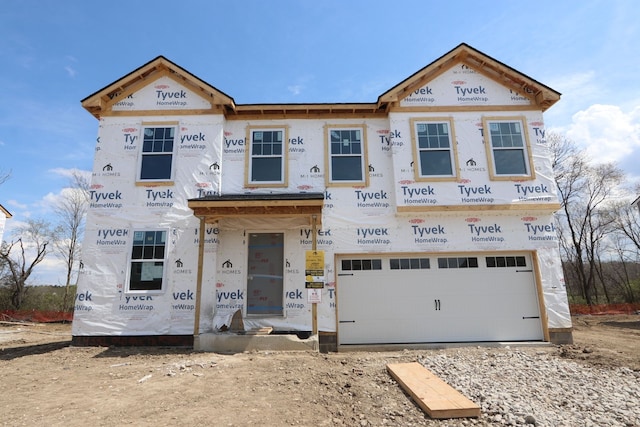 14331 Old Oak Trl, Van Buren, MI 48111 - property under construction with driveway and a garage