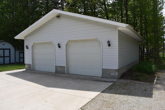 7885 W Fox Rd, Mears, MI 49436 - view of detached garage