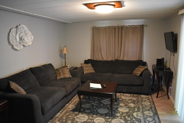 7885 W Fox Rd, Mears, MI 49436 - living room featuring wood finished floors