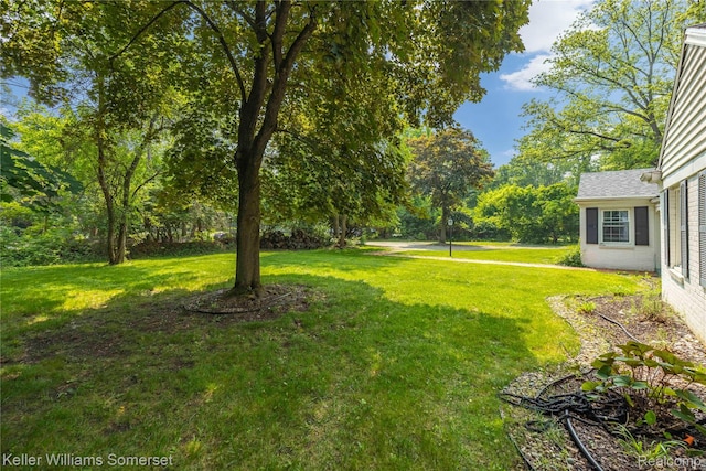21700 W 13 Mile Rd, Beverly Hills, MI 48025 - view of green lawn