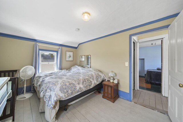 124 Broad St, Brooklyn, MI 49230 - bedroom with light wood-type flooring