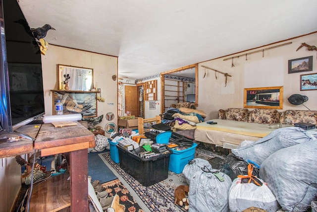 view of living area