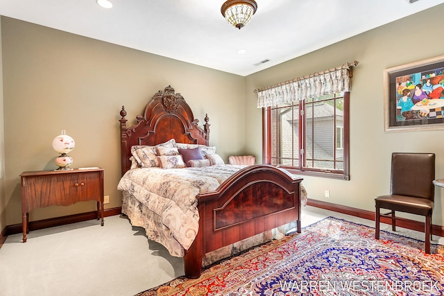 3550 64th Ave, Zeeland, MI 49464 - bedroom featuring carpet flooring and recessed lighting