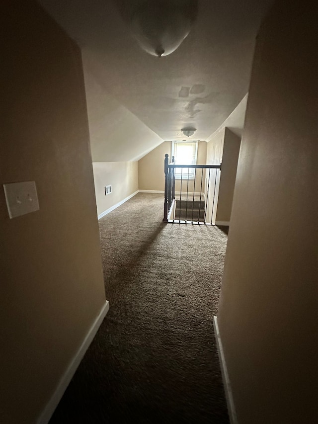 15913 Petoskey Ave, Detroit, MI 48238 - bonus room with carpet floors, baseboards, and vaulted ceiling