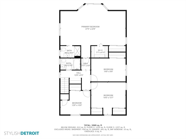 826 Hendricks Dr, Monroe, MI 48162 - plan