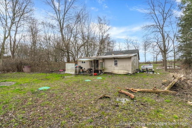 view of rear view of house